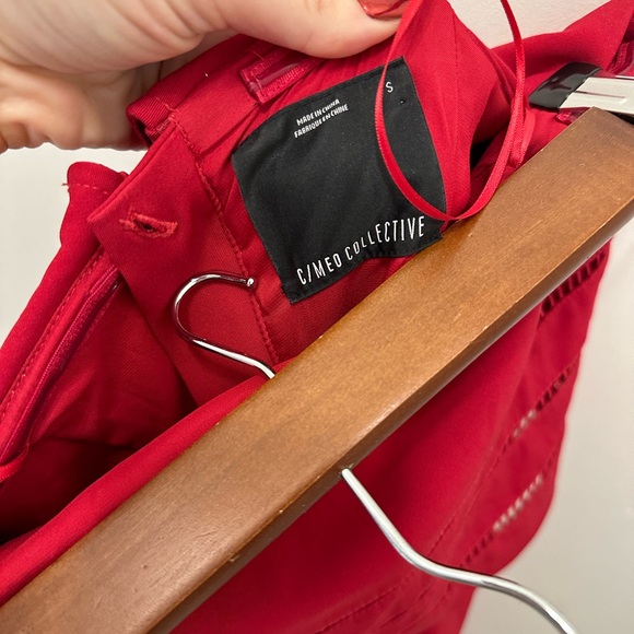 C/MEO collective red strapless dress - Picture 4 of 4